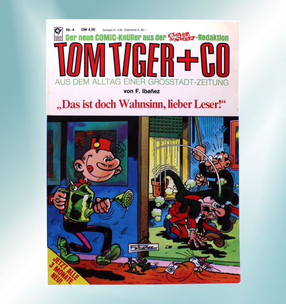TOM TIGER + CO Comic-Album (Softcover) Nr. 4 von Condor